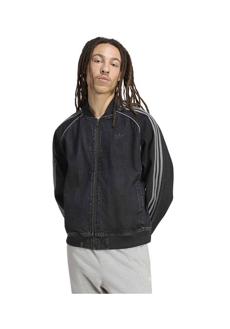 Track Top Adidas Originals Adicolor SST Denim Nero Uomo ADIDAS ORIGINALS | Track | KS4963-